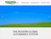 Tablet Screenshot of ncsdusa.org